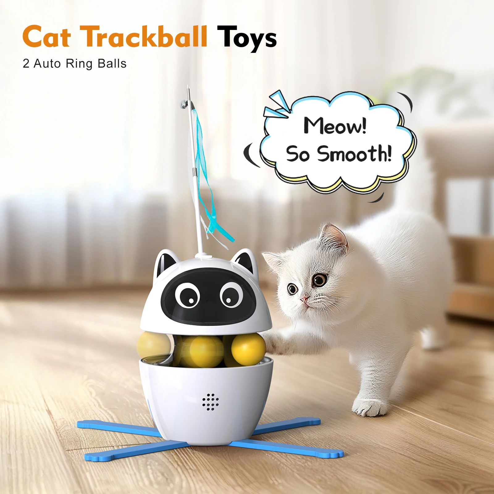 4-in-1 Interactive Cat Laser Toy 5