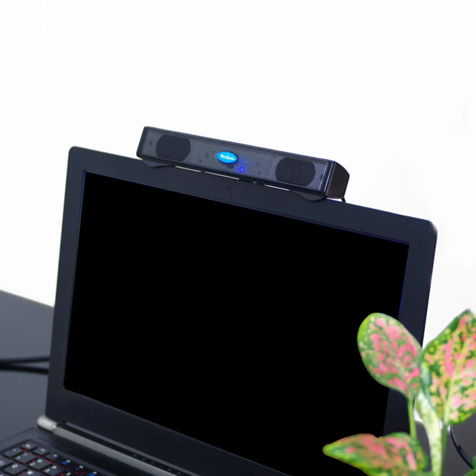 Clip on USB Wired Computer Speaker Bass Subwoofer Stereo Sound Soundbox plug and play Mini Sound Bar PC Laptop Long speaker computer speakers