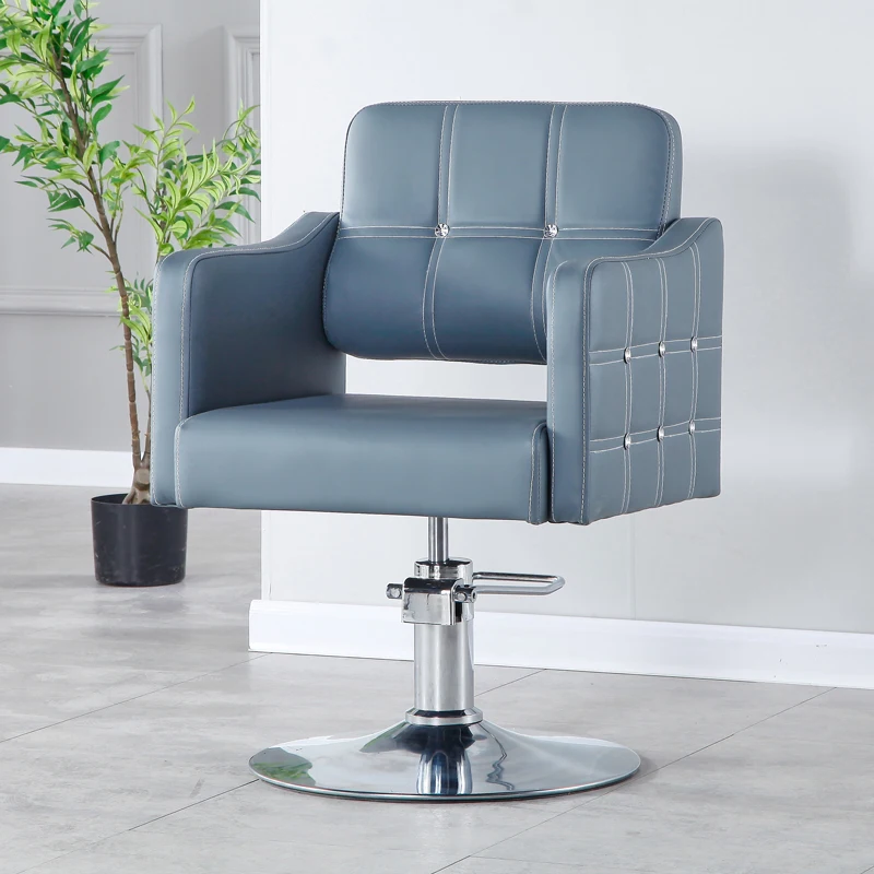 Swivel Makeup Barber Chairs Aesthetic Swivel Tattoo Salon Chair Manicure Hairdressing Sillon Barberia Hair Salon Furniture