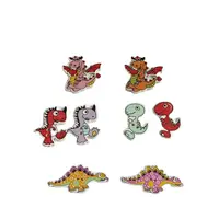 50pcs Mixed Style dinosaur Buttons For Handmade wooden buttons Craft Fit Sewing And Scrapbooking Accessories 2 Holes 2