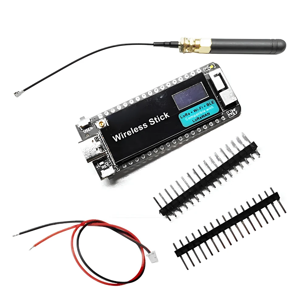 

Беспроводная плата разработки ESP32-S3 с поддержкой Wi-Fi и Bluetooth, 433-510 МГц/863-928 МГц, 8 Мб