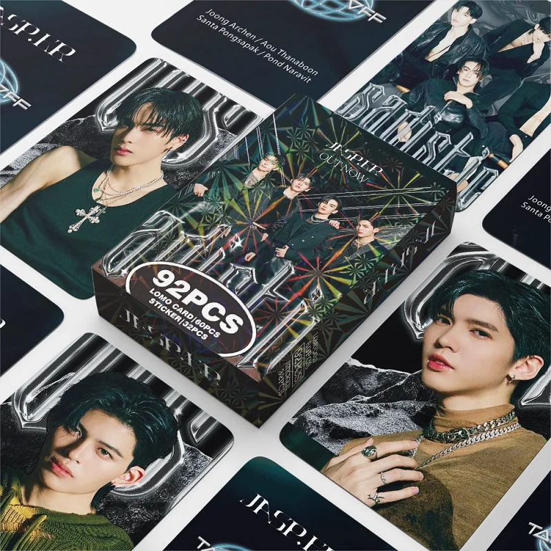 92 PCS JASP.ER Thai Boyband Conjunto de cartões fotográficos