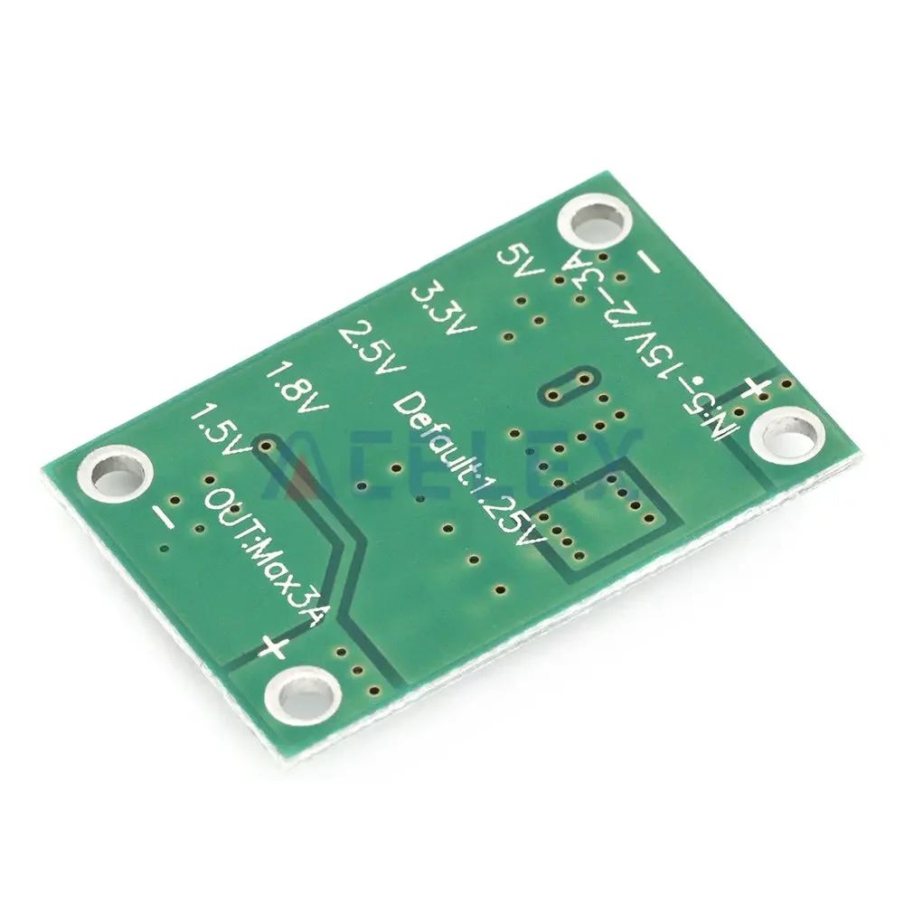 CA1235 Puissance Réglable Technologie CA-1235 Buck Puissance Tech 1.25V 1.5 1.8 2.5 3.3 5V Sortie 5-16V Entrée Abati eur Alimentation