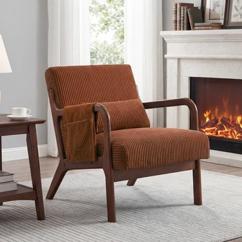 Ergonomic Armchair with Lumbar Pillow 1
