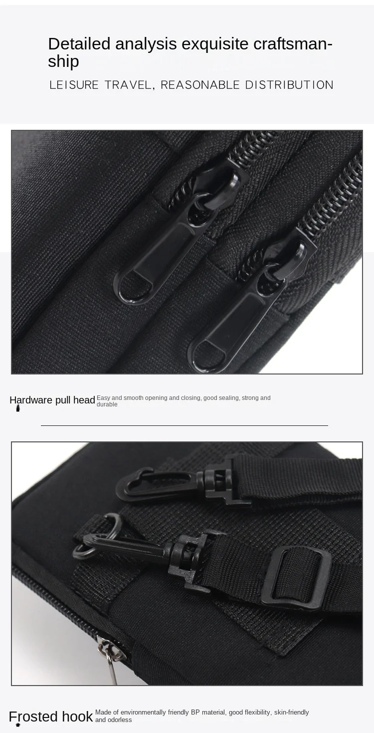 Back view of tactical bag