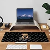 French Popular Bear large size cool mouse pad 900x400 non-slip esports learn desk mat game player mouse pad desktop accessories 6