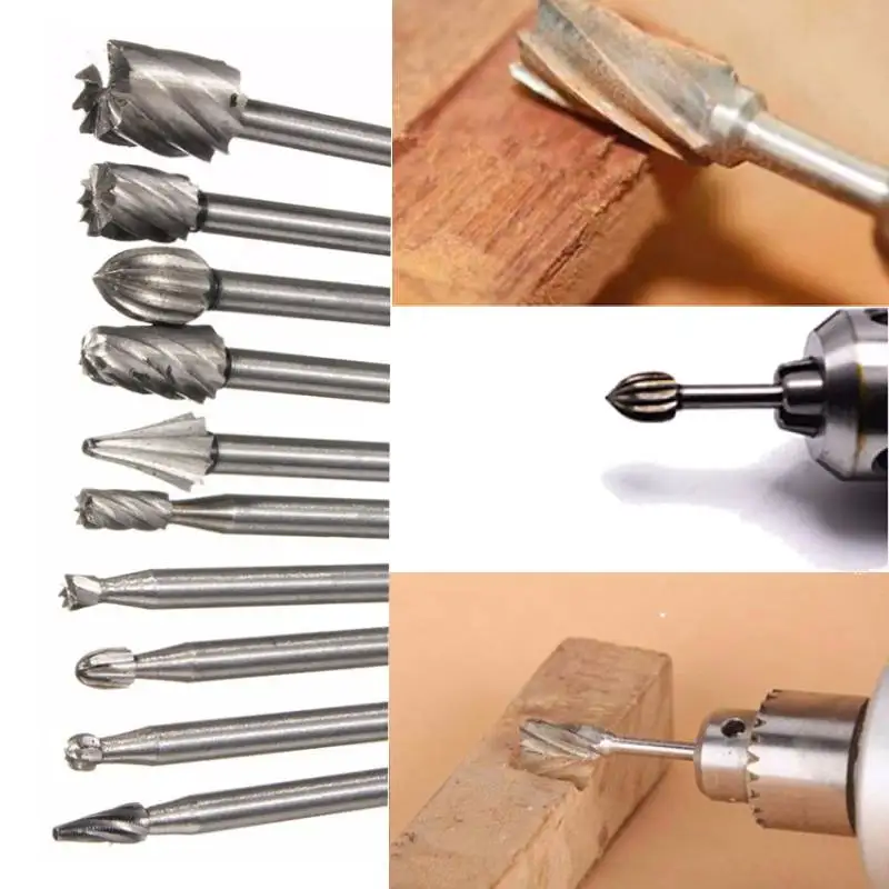 Brocas De Tallado De Madera Para Herramienta Rotativa, Juego | Envío Gratis
