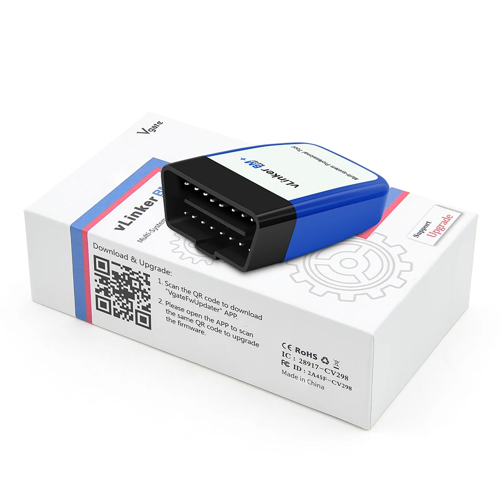 Vgate vLinker BM ELM327 Scanner WLAN Bluetooth 4.0 OBD2 OBD 2 Auto-Diagnosegerät für Bimmercode ELM 327 V 1 5 – Detail 7