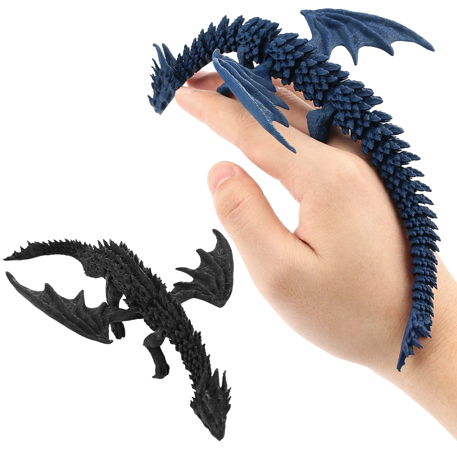 Carbon Dragon Flying Dragon Decorative Toys Joints Swing