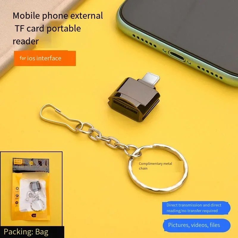 For IPhone Card Reader External OTG Adapter For IOS Micro TF Memory Card Reader Support Iphone