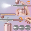 Airbrush Nails with Compressor Aerografos for Pastry Portable Airbrush Kit for Makeup Painting Cake Craft Cordless Airbrush Nail 4