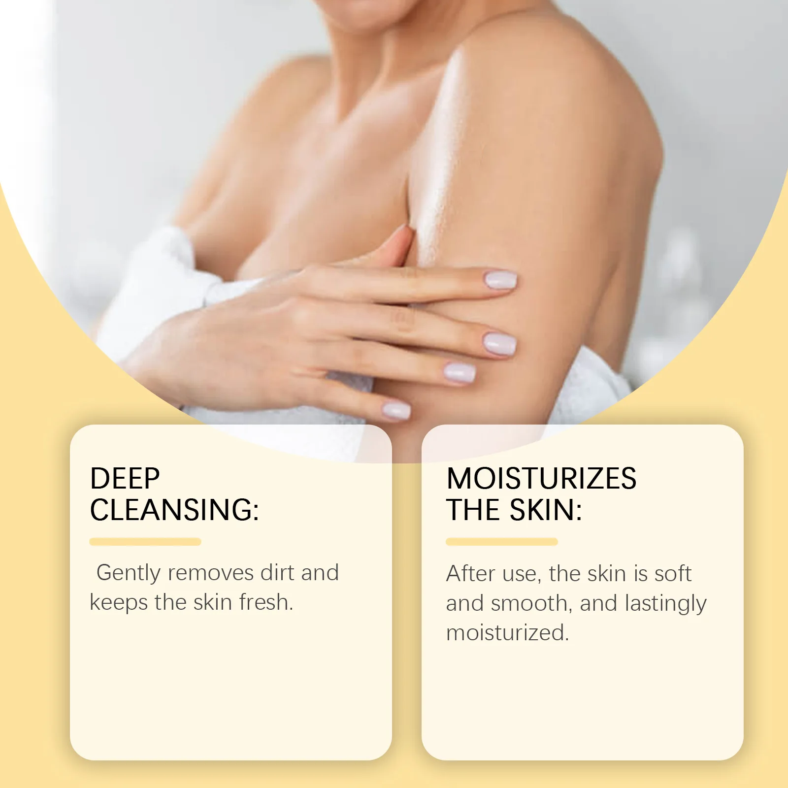 Description Picture 4 of itemEelhoe Golden Bath Essential Oil Lasting Refreshing Keep Smoothing Removing Exfoliate Deep Cleansing Smell Good Bath Shower Gels