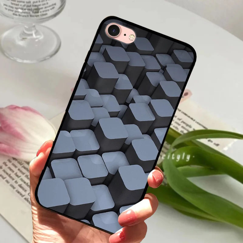 thumbnail image 1 of Para iPhone 6S 6 Funda de silicona suave para iPhone 7 7Plus 6 6S Plus Fundas de silicona para iPhone 8 8 Plus Fundas Bumper, 1 of 5