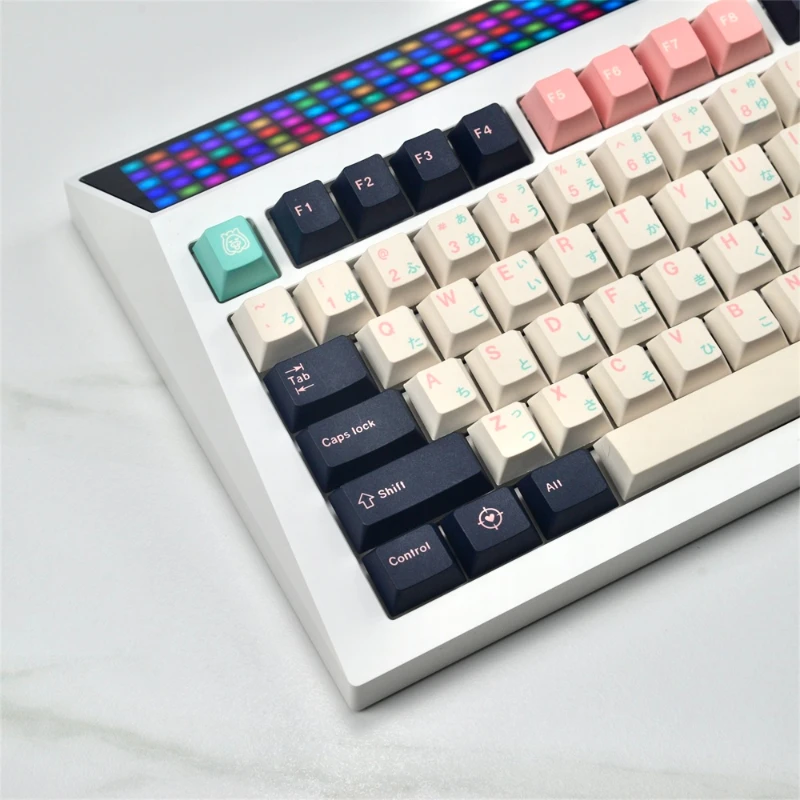 

129 Keys GMK Kill Eve Key Caps PBT 5 Sides Dye Subbed Keycap Cherry Profile Keycaps for 61 64 68 84 87 96 980 104 Keyboards