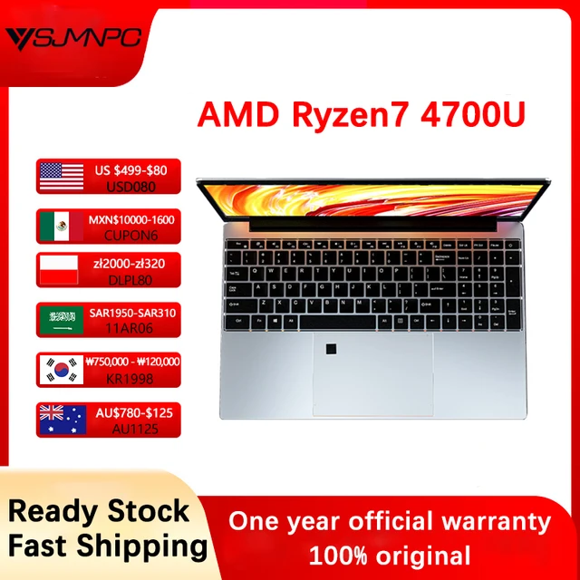 2024 Ultrabook Laptop 15 6 Inch Amd R7 4700u R5 4500u Backlit Keyboard Windows 36gb Ddr4.jpg
