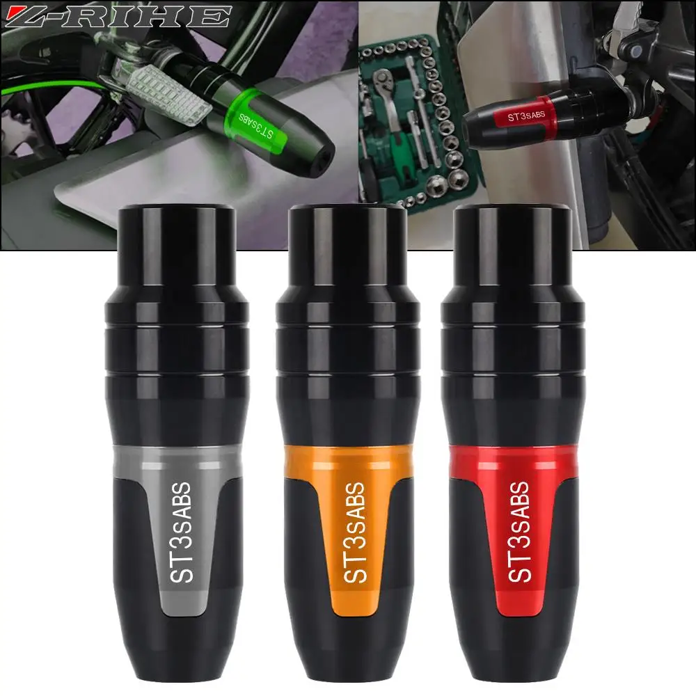 

Motorcycle Aluminum Exhaust Frame Sliders Crash Pads Falling Protector For Ducati ST3SABS ST3S ST3 ABS 2003 2004 2005 2006 2007