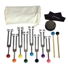 Chakra Tuning Fork Set For Healing, Tuning Forks With Tuning Fork Activator For Healing,Sound Therapy,Keep Body 1