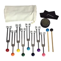 Chakra Tuning Fork Set For Healing, Tuning Forks With Tuning Fork Activator For Healing,Sound Therapy,Keep Body 1