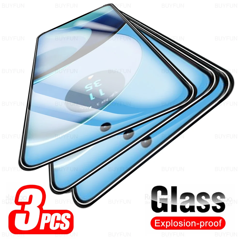 

3Pcs Protective Tempered Glass For Motorola Moto G14 4G Screen Protector Moto Rola G 14 14G MotoG14 PAYF0010IN 2023 6.5'' Cover