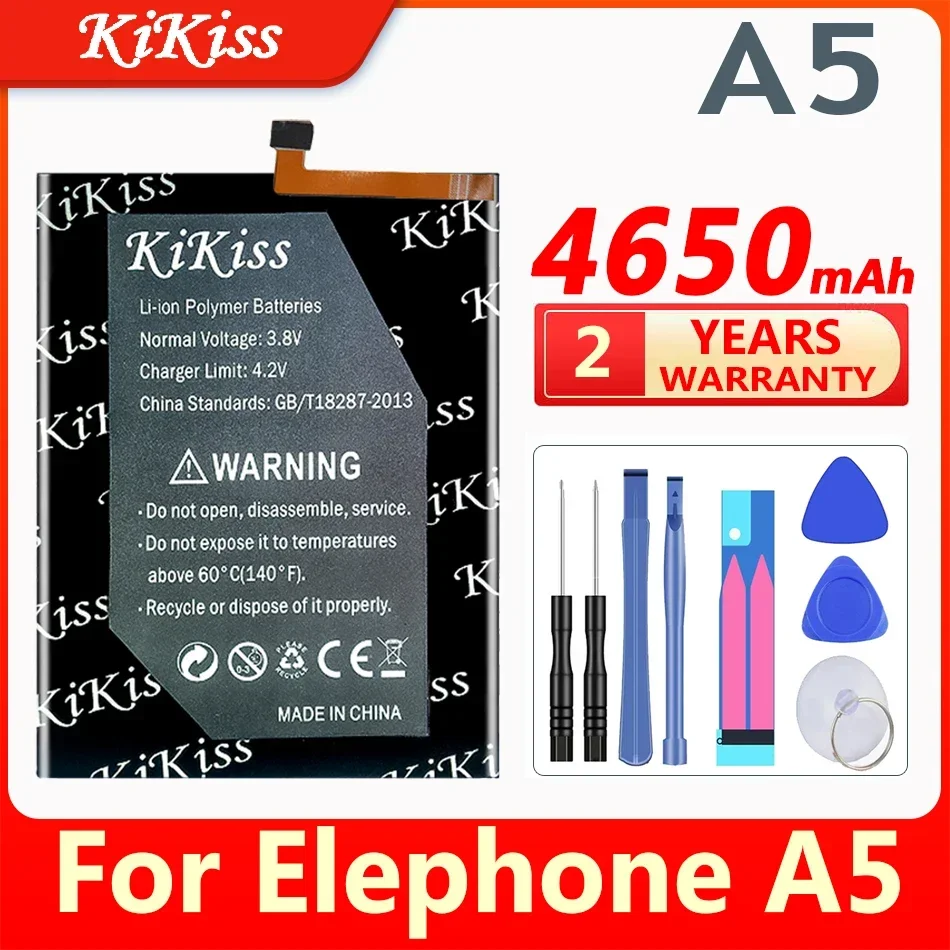 

Сменный аккумулятор KiKiss 4650 мАч для смартфона Elephone A5