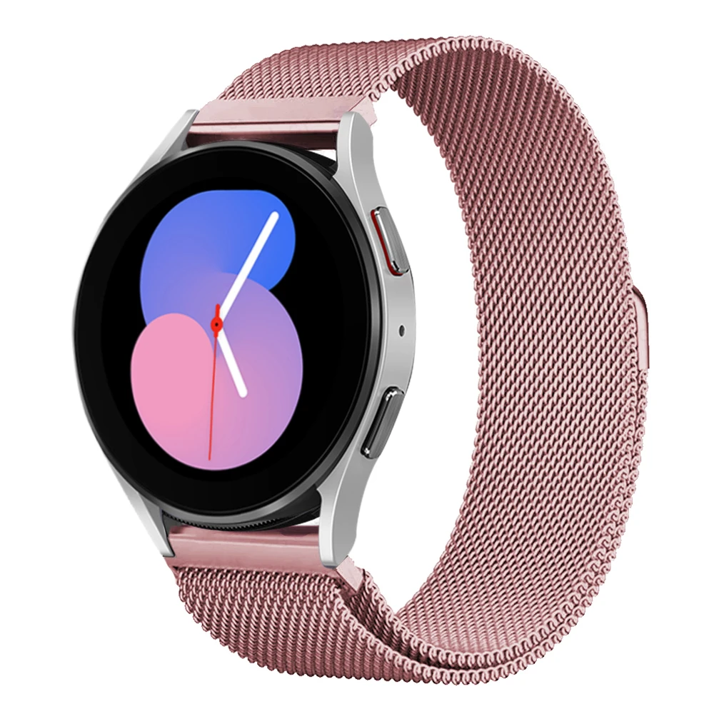 Premium Metal Milanese Magnetic Loop Strap - Elegant Replacement Bracelet
