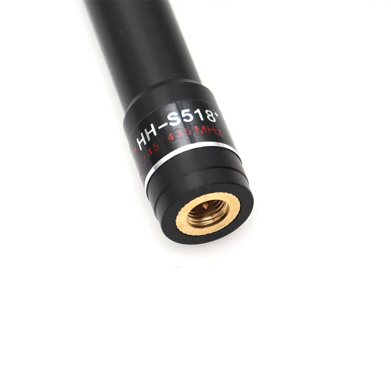 Baofeng High Gain HH-S518+ UV 145/435MHz Dual Band SMA-F/M Short Hand Antenna For Baofeng UV-5R Two Way Radio