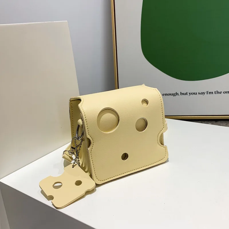 

Новые милые Дамские кошельки с наушниками и губной помадой, сумочка в форме сыра, мини-сумки для женщин, женская маленькая сумка через плечо, сумки