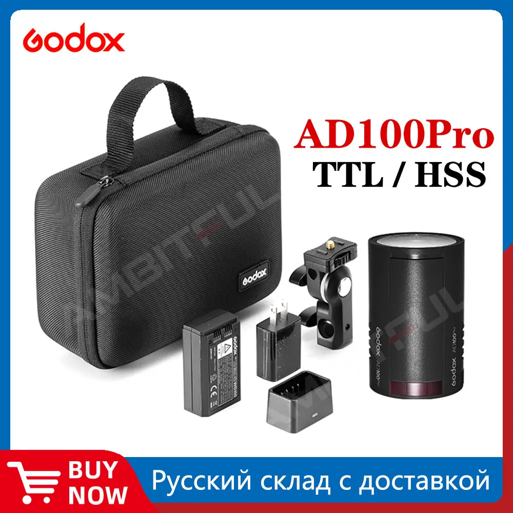 GODOX STROBE FLASH WRLS 2.4G TTL AD100 PRO