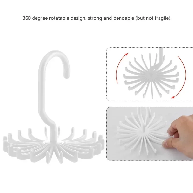 Plastic Tie Rack 5
