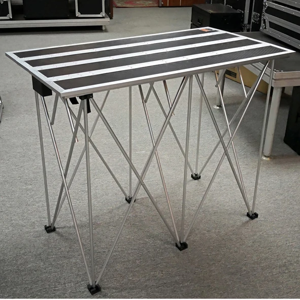 Foldable DJ table, DJ stand could be converted to a case