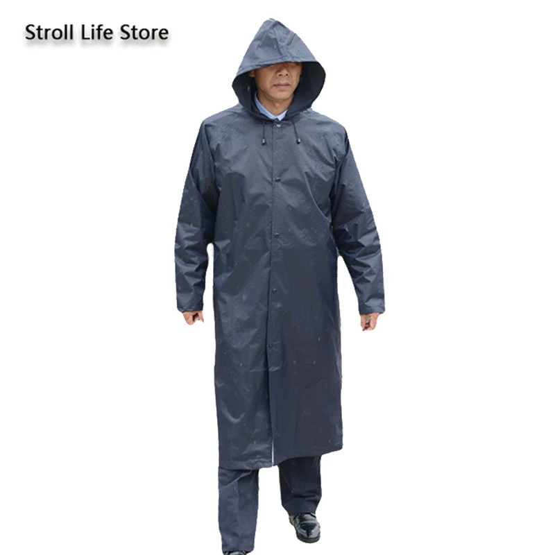 Work Outdoors Long Raincoat Body Large 