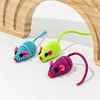 3Pcs Pet Cat Toys Color Winding Mouse Cat Toy Interactive Chewing Catching Playing Toys For Cats Kittens Pet Supplies 5
