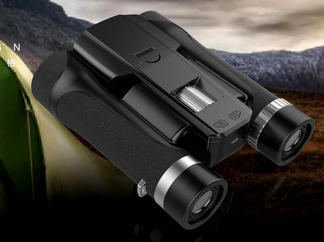 2021 48 Million Pixel Binocular Camera Digital Telescope Camera 10 X 32 Folding Prism Camera 2.7K