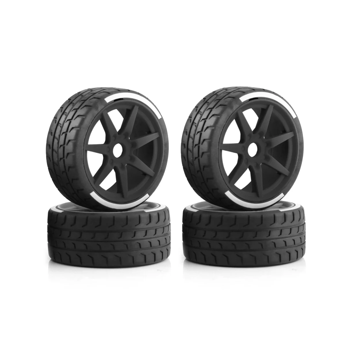 

4 шт. шины 43X102mm 17 мм шестигранное колесо для Arrma 1/7 неограниченные права 1/8 HPI WR8 HSP Kyosho радиоуправляемые автомобильные запчасти, 1