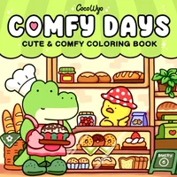 Halloween Coloring Book COZY FRIENDS Coloring Book For Adults And Teens Featuring Adorable Creepy Creatures for Halloween Gifts 1