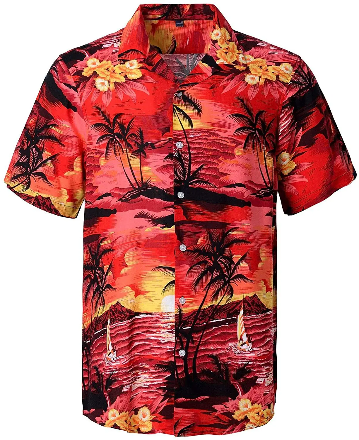 

2022 New Hawaii Beach Shirt Men's 3D Digital Printing Men's Shirt
