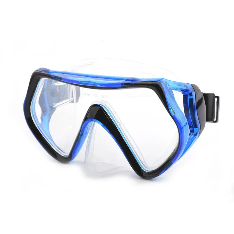 

Professional Scuba Diving Masks Snorkeling Set Adult Free Diving Goggles Silicone Skirt Panoramic Swimming Pool Equipment