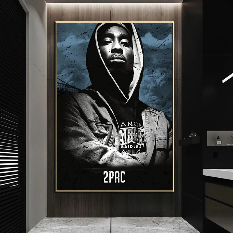 Tupac Shakur Wall Art Poster Hip Hop The B.I.G Biggie 2PAC