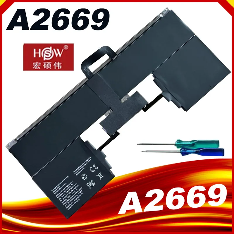 Apple Macbook Air 13 Bateria do Portátil A2669 A2681 11.54v 52.6wh 4561mah m2 2023 Ano Novo