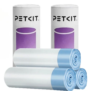 Petkit Smart Cat Wc Sacchetto della spazzatura Grande volume Collezione di caca di gatto Sacchetti della spazzatura di stoccaggio Lettiera per gatti Strumenti per la pulizia degli animali domestici