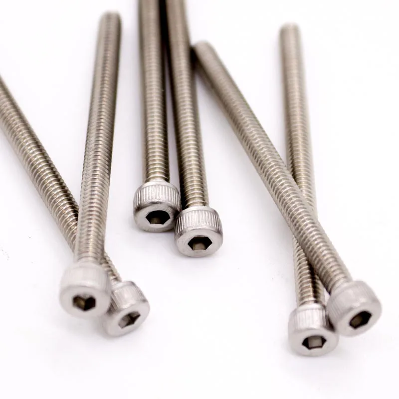 

1/5/10pcs High Quality M3 M4 M5 M6 M8 M10 M12 DIN912 316 A4-70 Stainless Steel Allen Head Bolt Hexagon Hex Socket Head Cap Screw