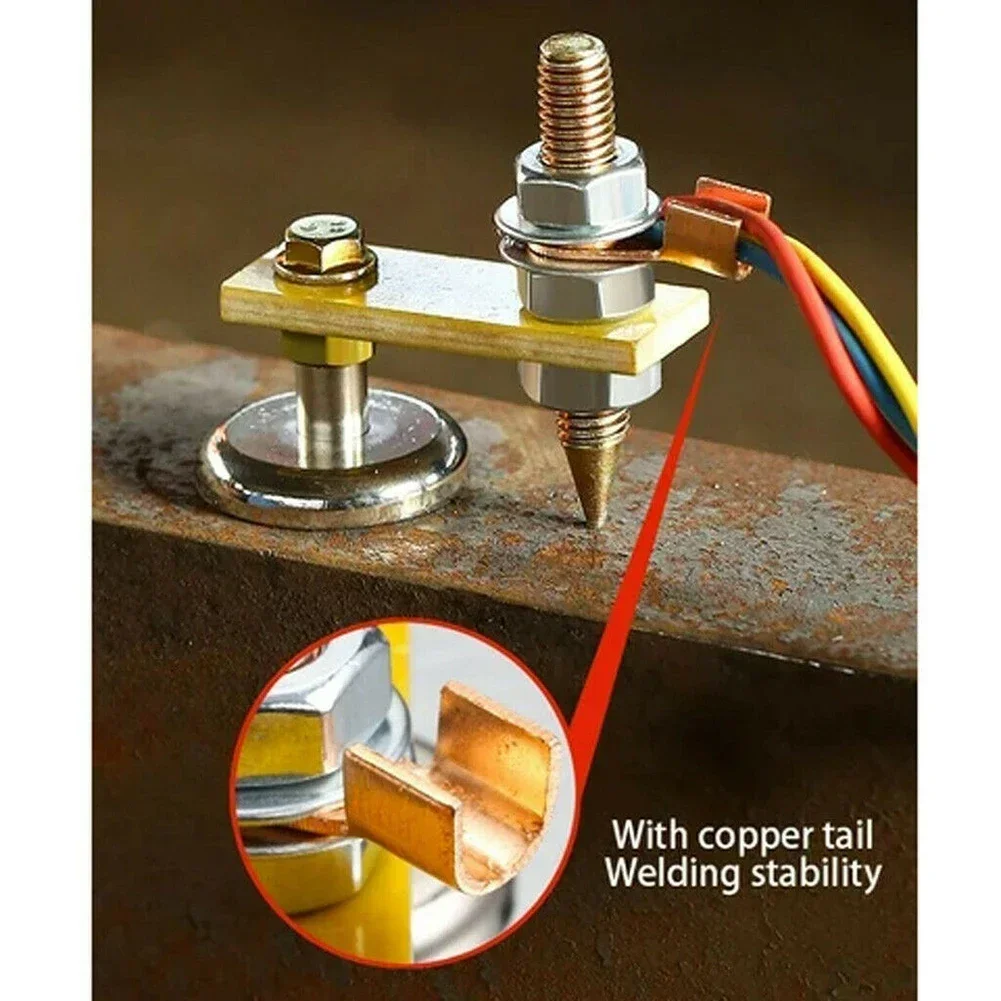 Welding Magnet Head Tail Welding Stability-Strong Magnetism Large Suction.Single Absorbable Weight 3KG (1 Pcs)