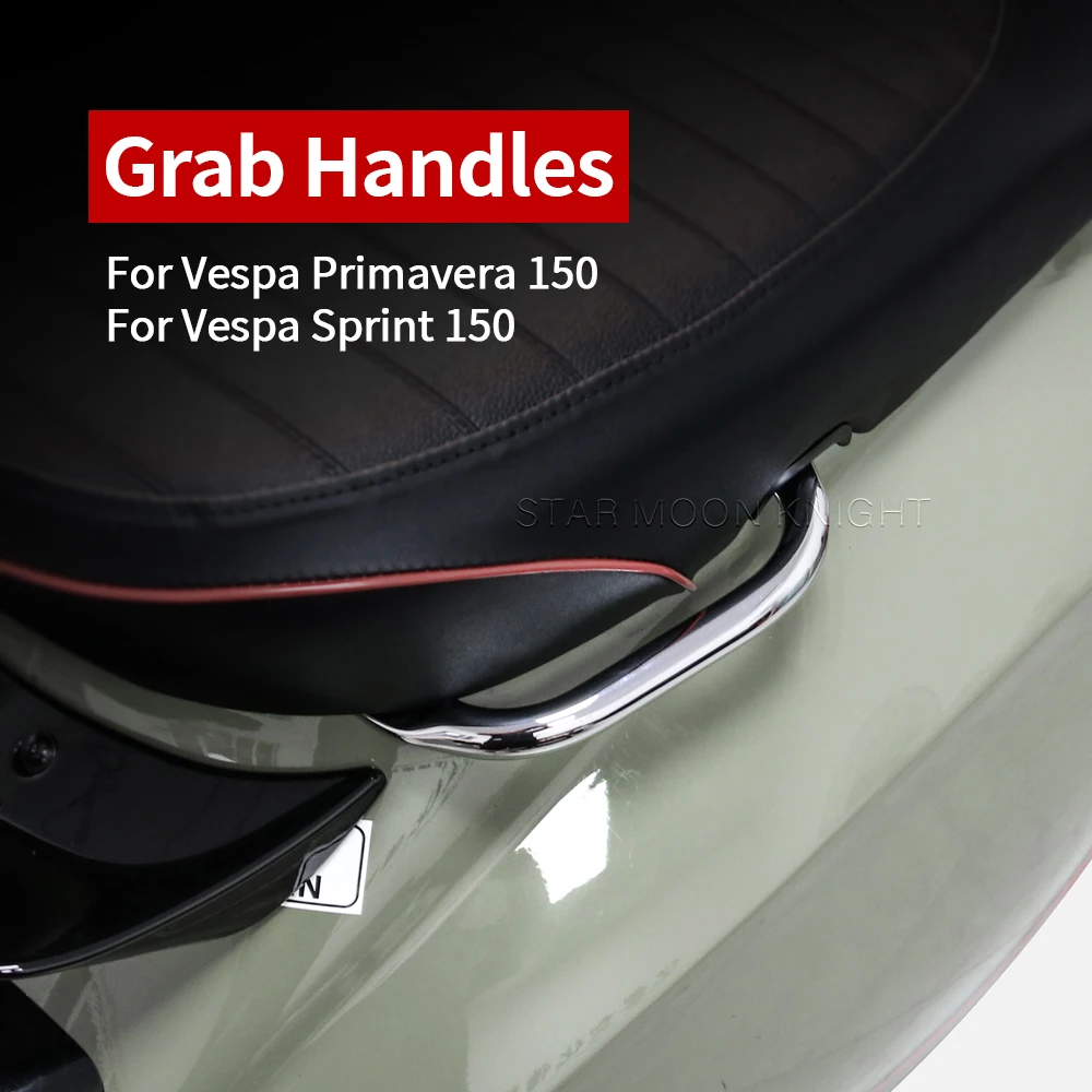 

For Vespa Primavera Sprint 150 Motorcycle Accessories Passenger Rear Grab Handle Seat Hand Handle Grab Bar Rail