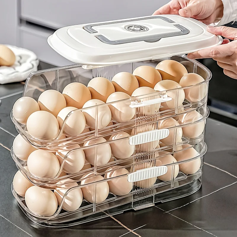 Rolling Egg Storage Rack 4