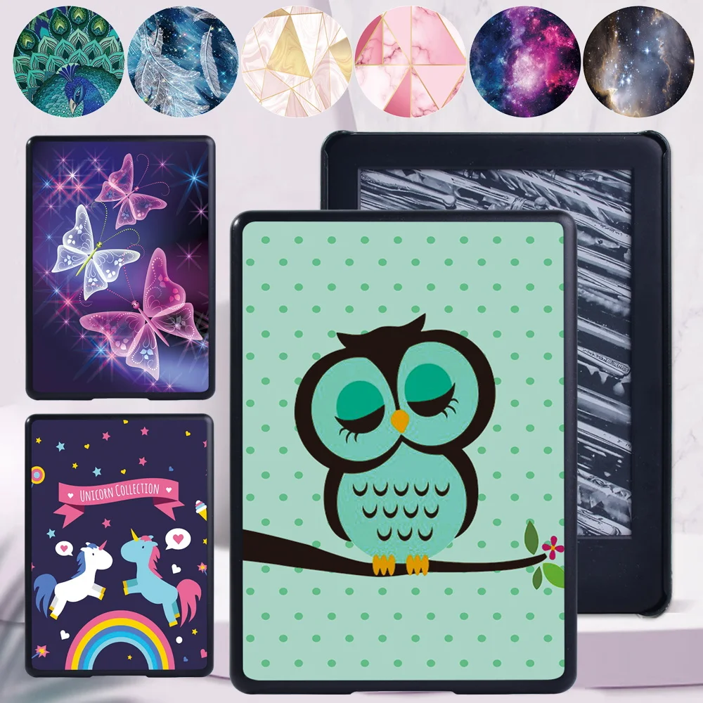 Per Amazon Kindle Ereader Kindle Paperwhite 1 2 3 4/Kindle 10Th Gen/8Th Gen Tablet In Plastica Antiurto Cover Posteriore Rigida