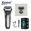 KEMEI Kemei-8512 Men's Grooming Razor, Precision Beard Trimmer, Cordless Electric Rechargeable Shaver 1