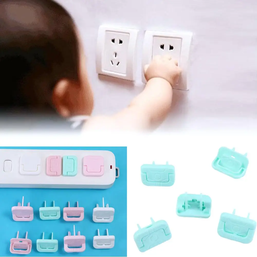 Two Holes Electrical Outlet Protector Cover Socket Power Protect Covers Baby Safety Guard Protection Cap Anti Electric Shock