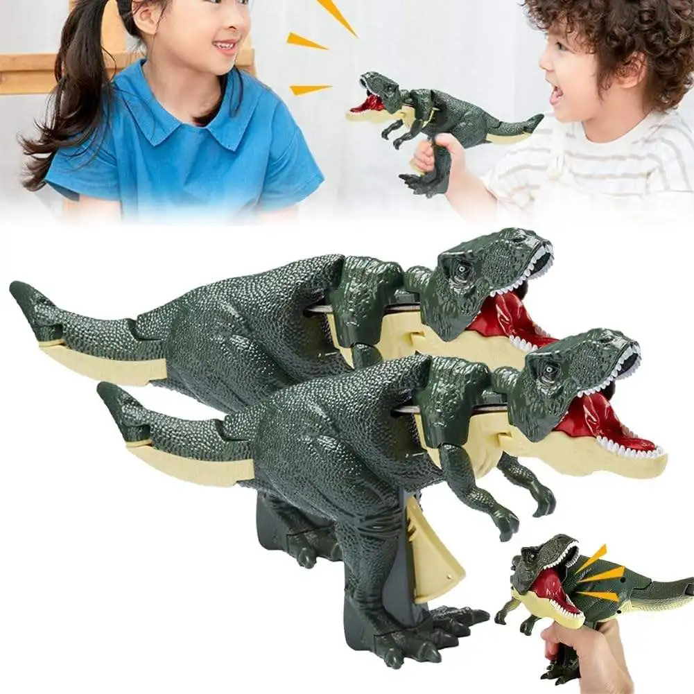 Trigger The T-Rex Dinosaur Grabber Toys, D37Chomper Toys avec Roar Sound  and Light Effects, souhaits Toy, Cat and Dog Novelty Tos, 2 Packs -  AliExpress