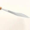 1PC Stainless Steel Fish Frying Shovel with Wooden Handle Fan-shaped Shovel Household High-temperature Frying Shovel 6
