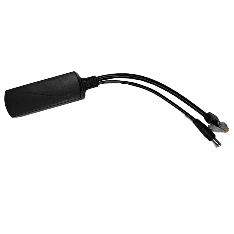 SMTAV Gigabit PoE Splitter DC12V 2A Outputs For Video Conference Camera PV Camera